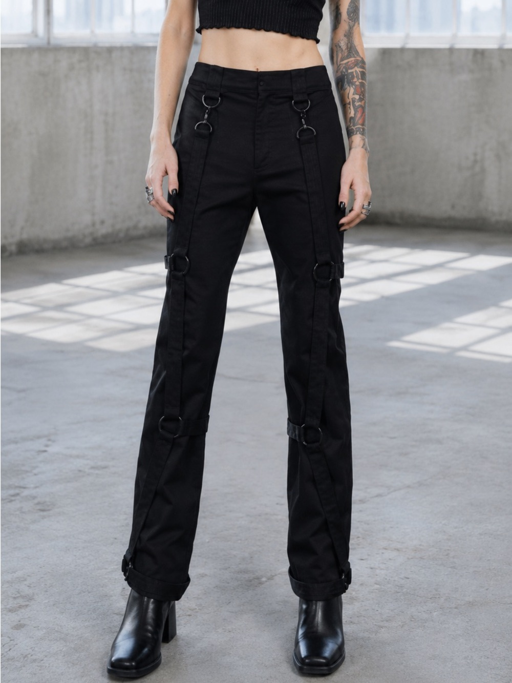 Darker Waves O ring Pants